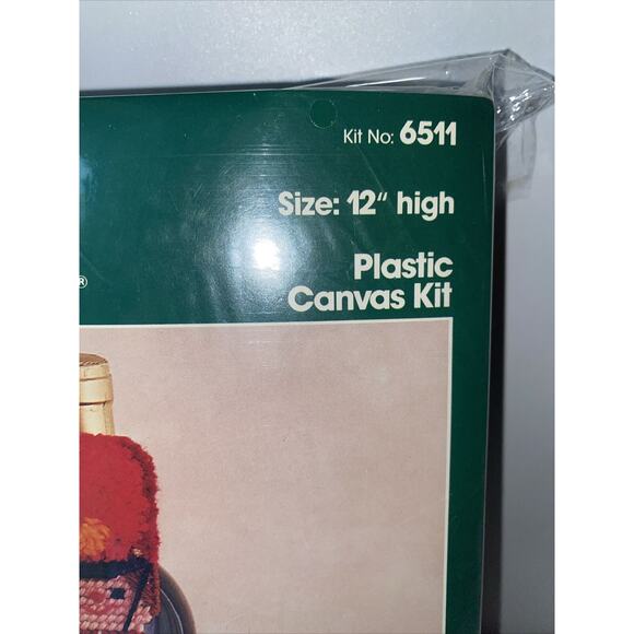 Bucilla Vintage Bottle Lot Of 7 Cover Christmas Toy Soldier Kit 6511 Wine Decor - Picture 3 of 10